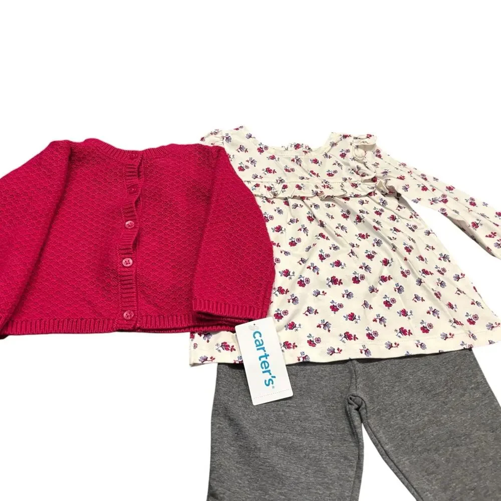 NWT 12M Carter’s Holiday 5 pc mix and match